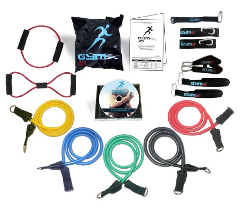 226lbs Extreme Resistance Band Set for Men and Women. Jumbo Model 701 With D.L.T (Double Dipped Latex Tubes)DVD And O-8 Shaped included.