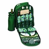 Search : Picnic Time Sorrento Insulated Cooler Backpack with Picnic Service for Four