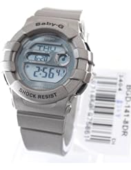 Casio Womens BGD141-8DR Baby-G Black Gold Digital Shiny Dial Sport Watch BGD-141-8DR Limited Edition