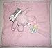 Blankets and Beyond Baby Girls Pink Fuzzy and Soft Nunu w/ Pacifier Holder