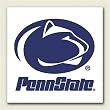 AbsorbaStone Coaster set~ Penn Stat Nittany Lions ~ 4 Tile Drink Coasters ~ code 948