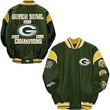 G-III Green Bay Packers Commemorative Super Bowl Leather Jacket