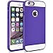 iPhone 6S Plus Case, iPhone 6 Plus Case, MagicMobile Hybrid Hard Protective Slim Durable Case for Apple iPhone 6S Plus / 6 Plus (5.5') Dual Layer [TPU + Hard PC] Armor Cute Cover - Purple - Purple