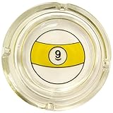 Picture 9-Ball Glass Ash Tray