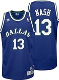 Steve Nash Jersey: adidas Blue Throwback Swingman #13 Dallas Mavericks Jersey
