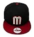 New Era 9fifty Snapback Mexico WBC Hat Cap One Size Fits Most Men (Black/RED, 1)