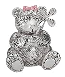 Reed & Barton Silver Plate Girl Bear Bank