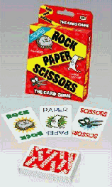 Childrens Toyshop  Toys : Rock Paper Scissors Card Game