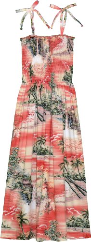 RJC Womens XS - XL Paradise Island Surf Elastic Tube Top Sundress