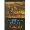 Trailing West: A Western Quartet (Large Print))