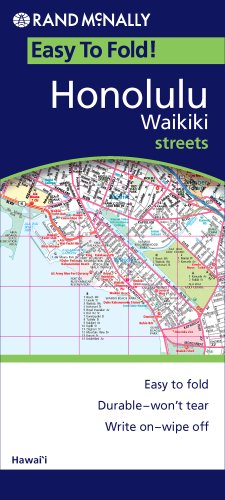 Honolulu, Waikiki Streets (Rand McNally)