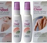 Finale Clear Body Spray Clear Acne Blemishes