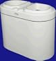 65 Gallon Fiberglass Divided Oval Bait Tank