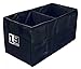 Trunk Organizer by 1 FOR THE ROAD, Grocery Carrier & Storage; Auto Car SUV Truck Minivan; Folds Flat, Superior Quality; 100% SATISFACTION ASSURANCE; For Emergency Supplies, Sports Equipment, Groceries