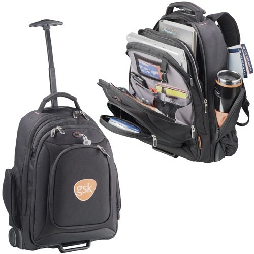 Neotec Rolling Compu-Backpack Black 1900-70BK