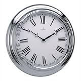 Chrome Radon Clock Kitchen & Housewares