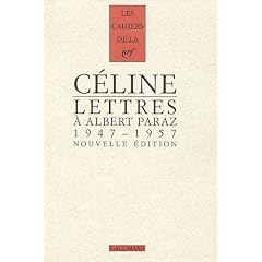Lettres � Albert Paraz : 1947-1957
