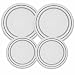 Corelle Coordinated Burner Covers, Caf¿ Black