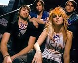Paramore 8x10 Autographed Photo Reprint
