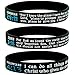 (6-pack) BIBLE WRISTBANDS