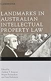 Landmarks in Australian intellectual property law