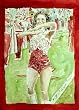 Alabama Painting - Twirling in the Band
