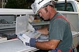 Electrician Service Truck 3 - 18W x 12H - Peel and Stick Wall Decal by Wallmonkeys