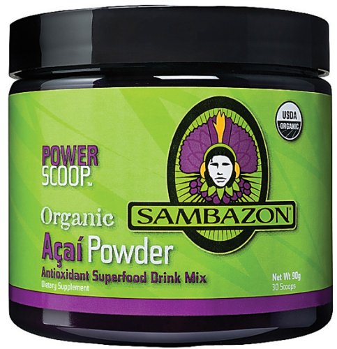 Sambazon Acai, Acai Powder, 90 g powder