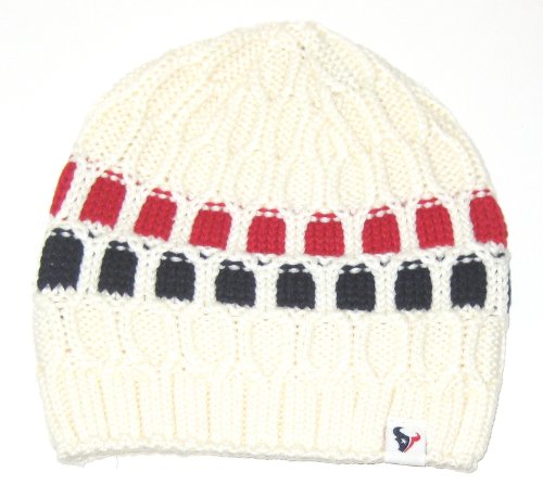 Houston Texans NFL Women's Reebok Sweater Cuffless Beanie Hat