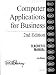 Computer Applications for Business: Teacher's Manual