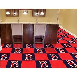 Boston Red Sox MLB Team Logo Carpet Tiles