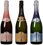 Gruet Festive Dessert Mix Pack, 3 x 750 mL