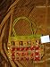 Womens Purse Orange Peel Banjara Mirrors Sari Handbag