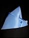 Fine Sky Blue Silk Pocket Square, 100% Silk - by Royal Silk