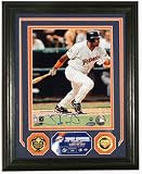 Tony Gwynn Autographed Hall of Fame Framed 8 x 10 Photograph and Medallion Set from The Highland