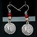 Florida State Seminoles Beaded Wire Logo Earring NCAA College Athletics