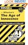 Wharton's The Age of Innocence (Cliffs Notes)
