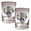 Jacksonville Jaguars Rocks Glass Set - Clear