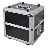 Produkt-Bild: Schallplattenkoffer 30cm Vinylcase 70 Platten schwarz