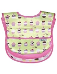 Waterproof Feeder Bib w/Flip Pocket, 3 Pack, Ice Cream, Frenchie Mini Couture