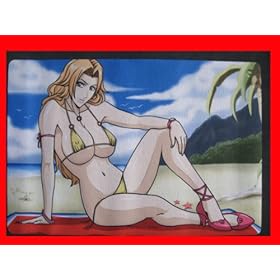  Anime Bleach Matsumoto Rangiku Gamemat Playmat Floormat Tablemat