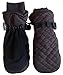N'Ice Caps Unisex Adults Quilted Thinsulate and Waterproof Ski Mittens