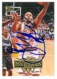 Pooh Richardson Autographed/Hand Signed Basketball Card (Los Angeles Clippers) 1995 Fleer Ultra #81