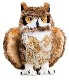 Plush Wise Guy Great Horned Owl 9