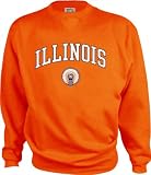 Illinois Fighting Illini (Chief Logo) Perennial Crewneck Sweatshirt