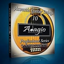 Adagio Professional 12-String Acoustic Guitar String Set