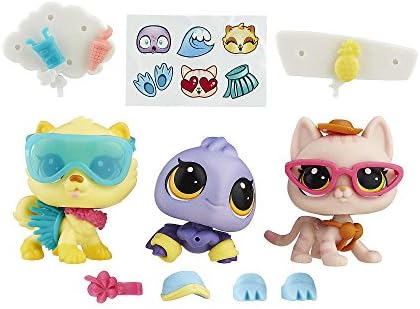 Adorable Cat Pets in the City Beachy Luau Doll Playset for Kids Girls Ages 4-9