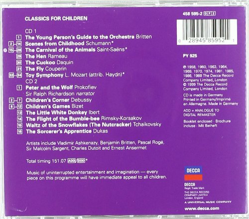Cover image : Classics for Children
