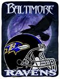 Baltimore Ravens Extra Large Plush Blanket