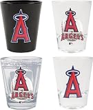 Los Angeles Angels of Anaheim 3D Logo Shot Glass Set